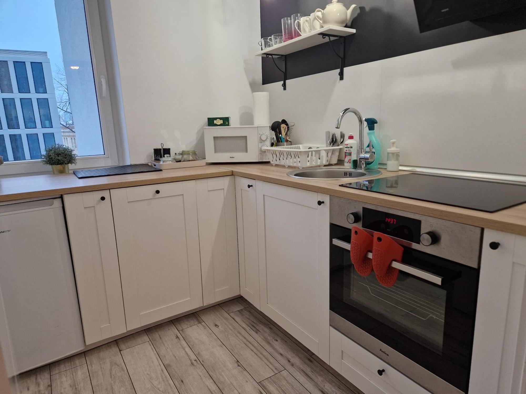 Krolewska Centrum Apartament 4X Warschau Exterior foto